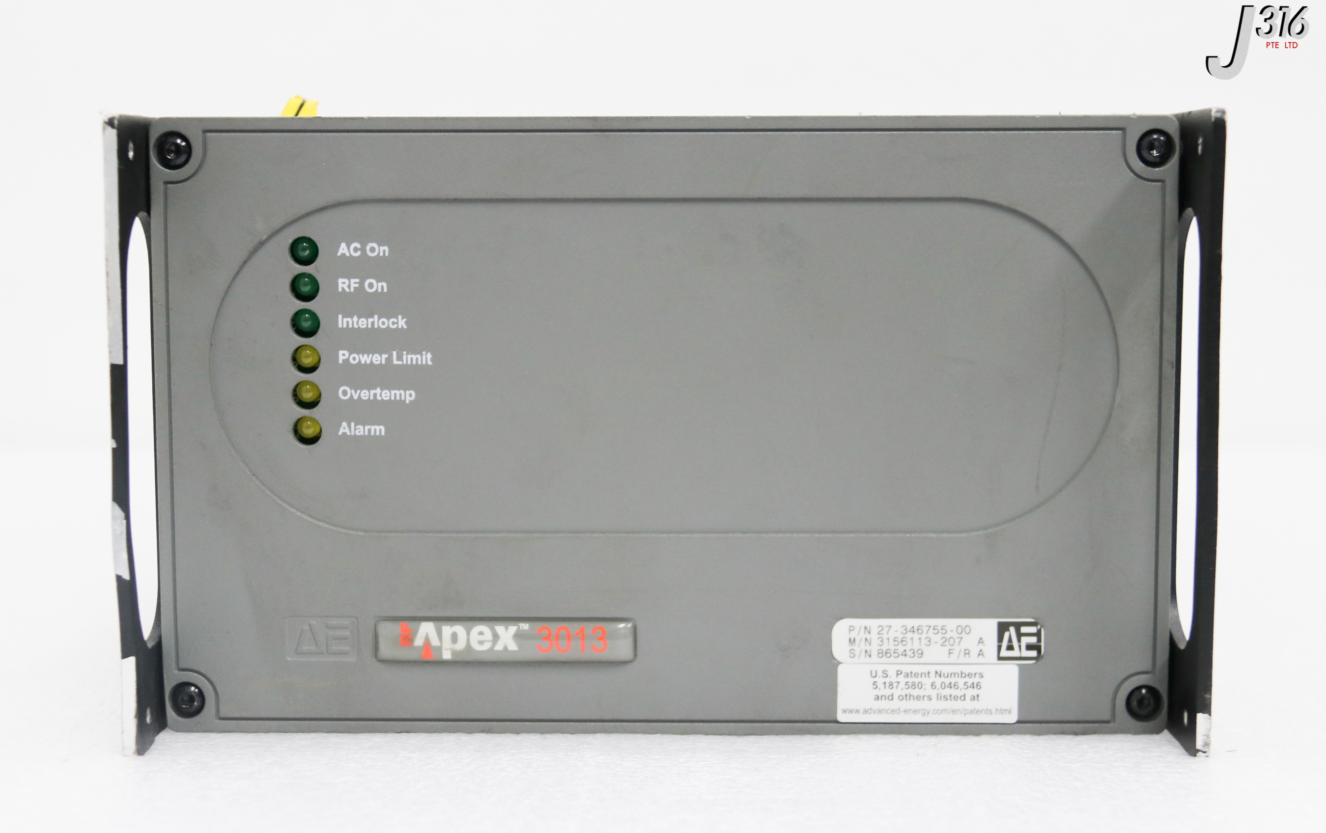 32210 ADVANCED ENERGY APEX 3013 HIGH FREQUENCY GENERATOR, 27